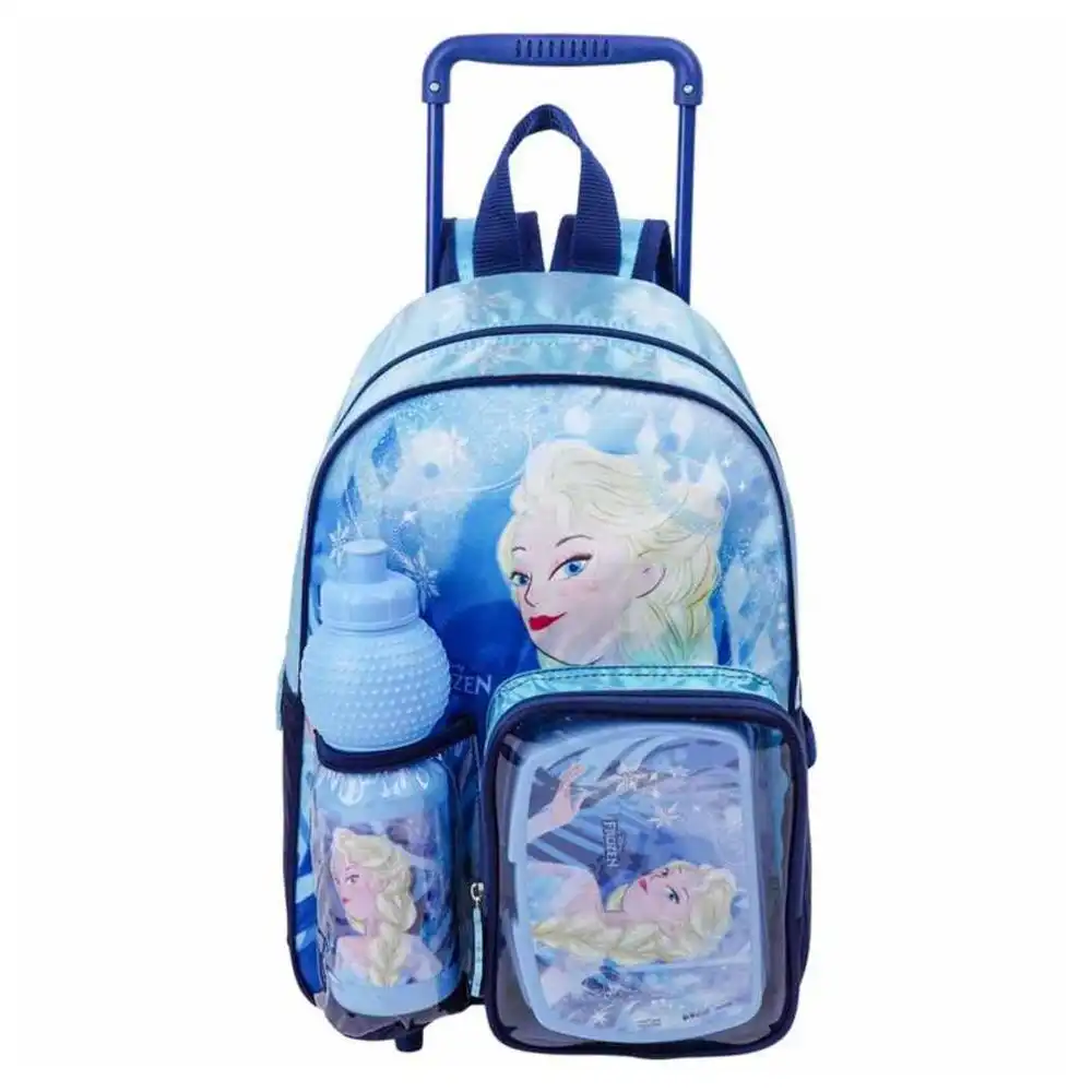 Disney - 3-In-1 Frozen Snow Queen Trolley Set - 13-Inch