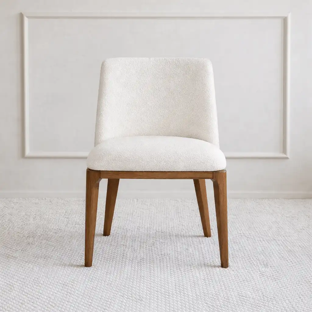 Arabia Wood Dining Chair White - SUMMER SALE