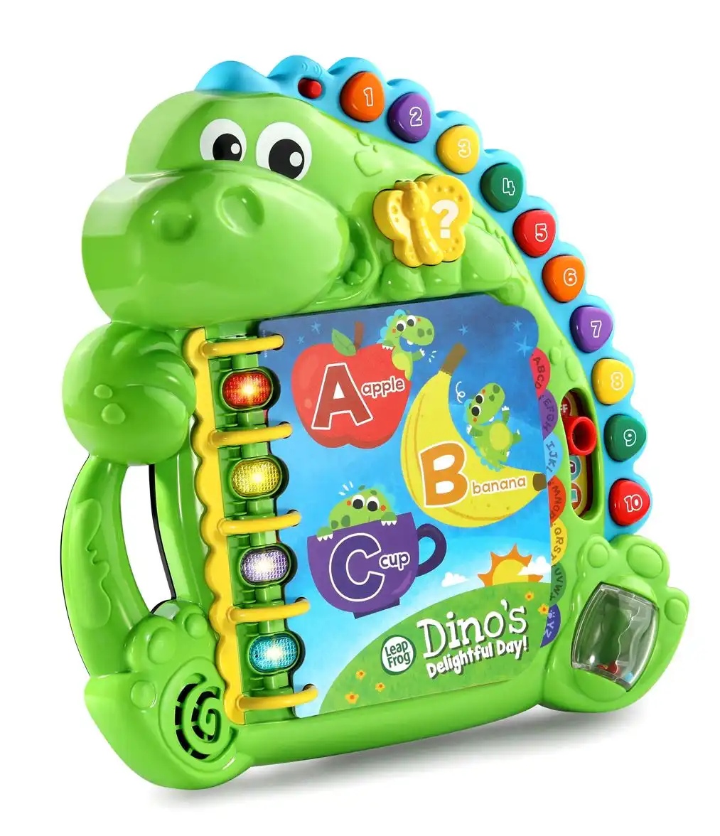 LeapFrog Dino's Delightful Day Playbook Toy | Buy at Best Price from Mumzworld